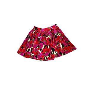 Kate Spade Coreen Cupcake Magenta Floral Preppy Fun Skirt Size 2